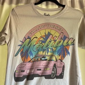 Barbie Malibu White T Shirt